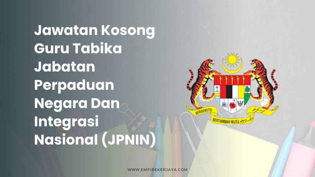 Jawatan Kosong Guru Tabika Perpaduan ~ Jabatan Perpaduan Negara Dan